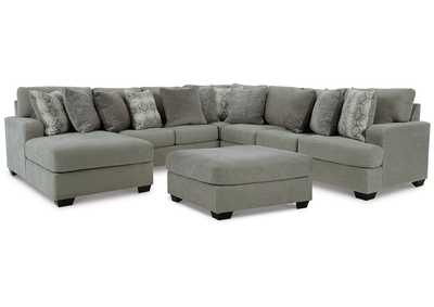 Keener 5-Piece Sectional with Ottoman,Ashley