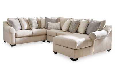 Carnaby 4 Piece Sectional with Chaise