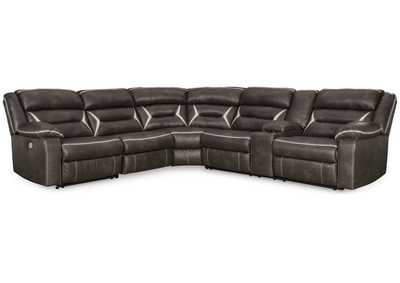 Image for Kincord 4-Piece Power Reclining Sectional
