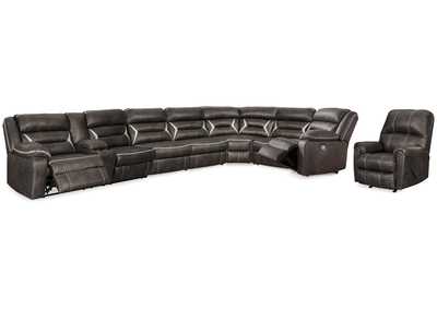 Kincord 6-Piece Sectional with Recliner,Signature Design By Ashley