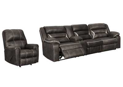 Kincord 2-Piece Sectional with Recliner,Signature Design By Ashley