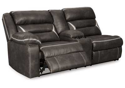 Kincord Left-Arm Facing Power Reclining Sofa with Console,Signature Design By Ashley