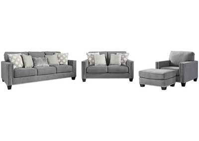 Image for Barrali Sofa, Loveseat, Chair and Ottoman