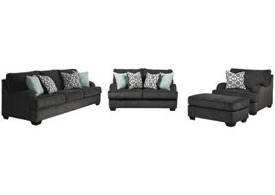 Image for Charenton Sofa, Loveseat, Chair and Ottoman