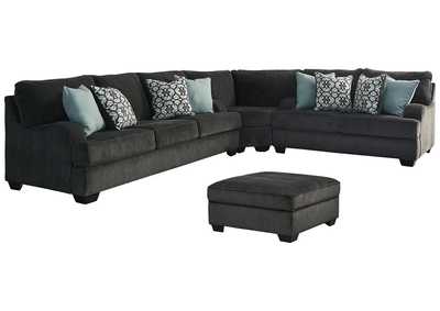 Charenton 3-Piece Sectional with Ottoman,Benchcraft