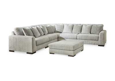 Regent Park 5-Piece Sectional with Ottoman,Signature Design By Ashley