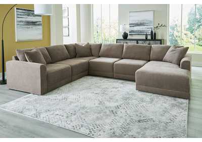 Raeanna 6-Piece Sectional with Chaise,Benchcraft