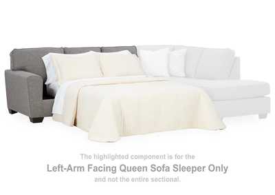 Reydell Left-Arm Facing Queen Sofa Sleeper