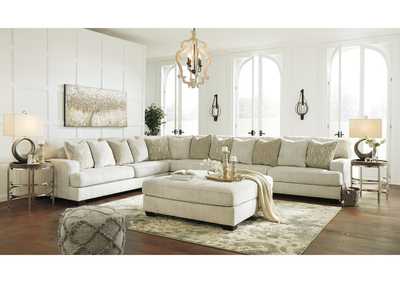 Rawcliffe 4-Piece Sectional with Ottoman,Signature Design By Ashley