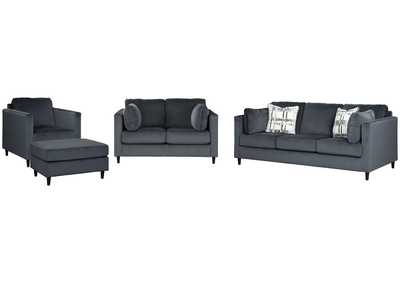Image for Kennewick Sofa, Loveseat, Chair and Ottoman