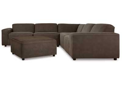 Image for Allena 5-Piece Sectional with Ottoman
