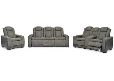 Next-Gen DuraPella Power Reclining Sofa, Loveseat and Recliner,Signature Design By Ashley