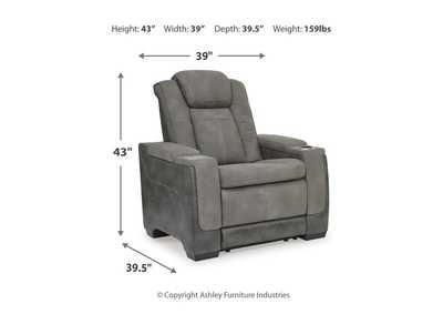 Next-Gen DuraPella Power Recliner,Signature Design By Ashley