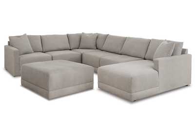 Katany 6-Piece Sectional with Ottoman