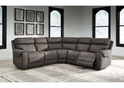 Hoopster 5-Piece Power Reclining Sectional,Signature Design By Ashley