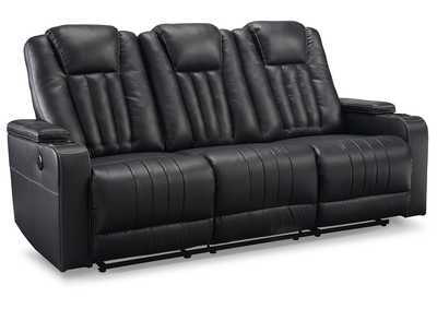 Image for Center Point Reclining Sofa with Drop Down Table