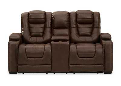 Owner's Box Power Reclining Loveseat with Console,Signature Design By Ashley