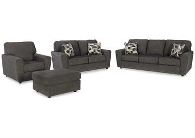 Cascilla Sofa, Loveseat, Chair and Ottoman