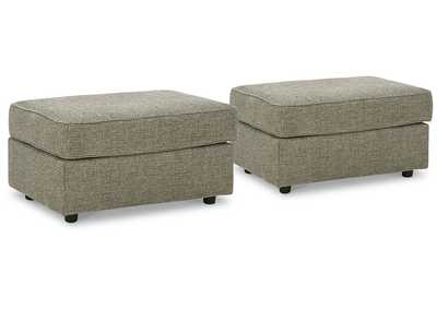 Cascilla Set of 2 Ottomans