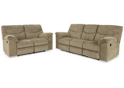 Image for Alphons Reclining Sofa and Loveseat