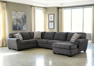 Image for Sorenton Slate Left Facing Sofa Sectional w/ Chaise