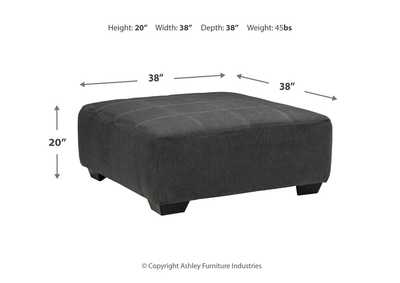 Ambee Oversized Accent Ottoman,Benchcraft