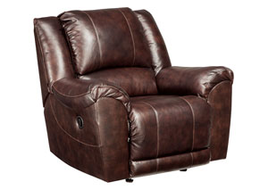 Image for Yancy Walnut Rocker Recliner