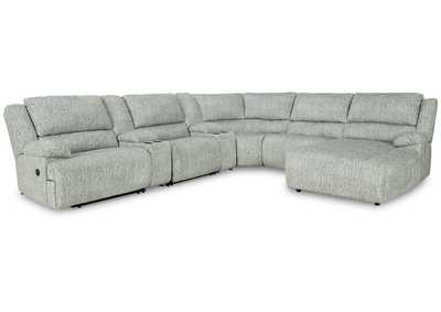 McClelland 7-Piece Reclining Sectional with Chaise,Signature Design By Ashley