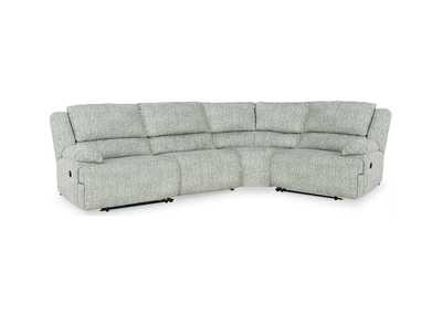Image for McClelland 4-Piece Reclining Sectional