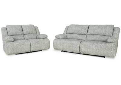 Image for McClelland Reclining Sofa and Loveseat