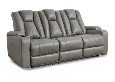 Image for Mancin Reclining Sofa with Drop Down Table