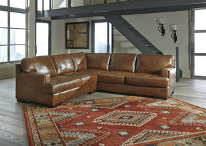 Image for Vincenzo Nutmeg Left Facing Loveseat Sectional