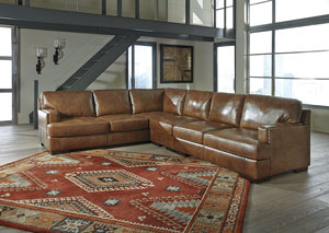 Image for Vincenzo Nutmeg Left Facing Sofa Sectional