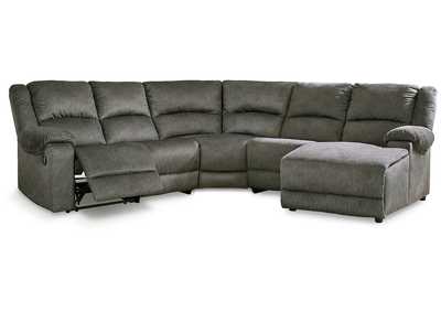 Benlocke 5-Piece Reclining Sectional with Chaise