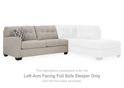 Mahoney Left-Arm Facing Full Sofa Sleeper