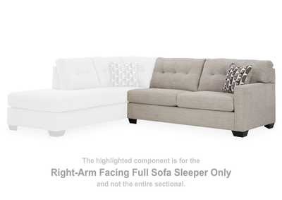 Mahoney Right-Arm Facing Full Sofa Sleeper