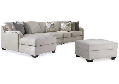 Image for Dellara 3-Piece Sectional with Ottoman