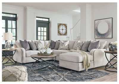 Dellara 4-Piece Sectional with Chaise,Benchcraft