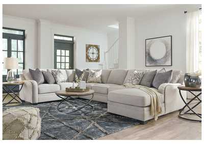 Dellara 5-Piece Sectional with Chaise,Benchcraft