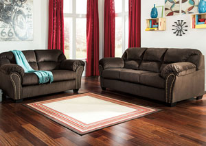 Image for Kinlock Chocolate Sofa and Loveseat