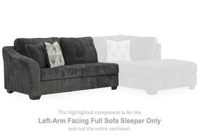 Biddeford Left-Arm Facing Full Sofa Sleeper