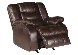 Image for Neverfield Chocolate Rocker Recliner