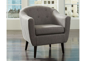 Image for Klorey Charcoal Accent Chair