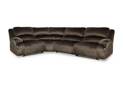 Clonmel 4-Piece Power Reclining Sectional,Signature Design By Ashley