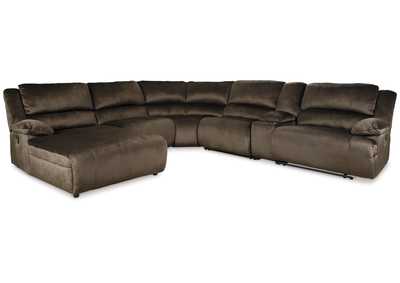 Clonmel 6-Piece Power Reclining Sectional with Chaise,Signature Design By Ashley