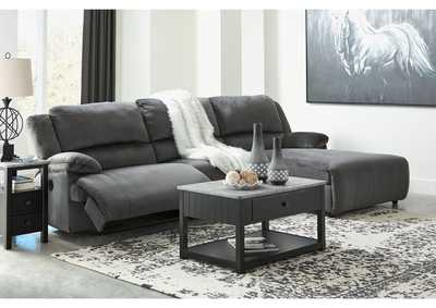 Clonmel 3-Piece Power Reclining Sectional with Chaise,Signature Design By Ashley