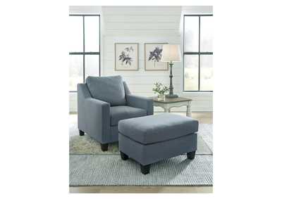 Lemly Chair and Ottoman,Benchcraft