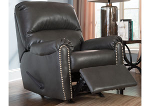 Image for Lottie DuraBlend Slate Rocker Recliner