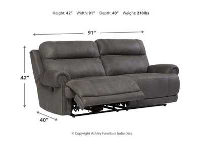 Austere Reclining Sofa,Signature Design By Ashley