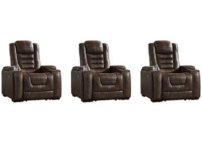 Image for Game Zone 3-Piece Home Theater Seating